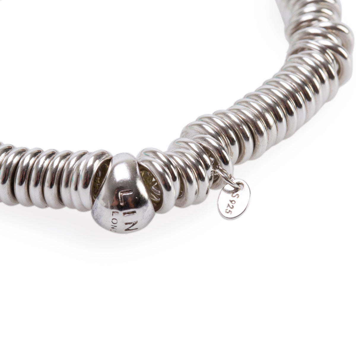 Links of London Sterling Silver Sweetie Charm Bracelet w/ Box