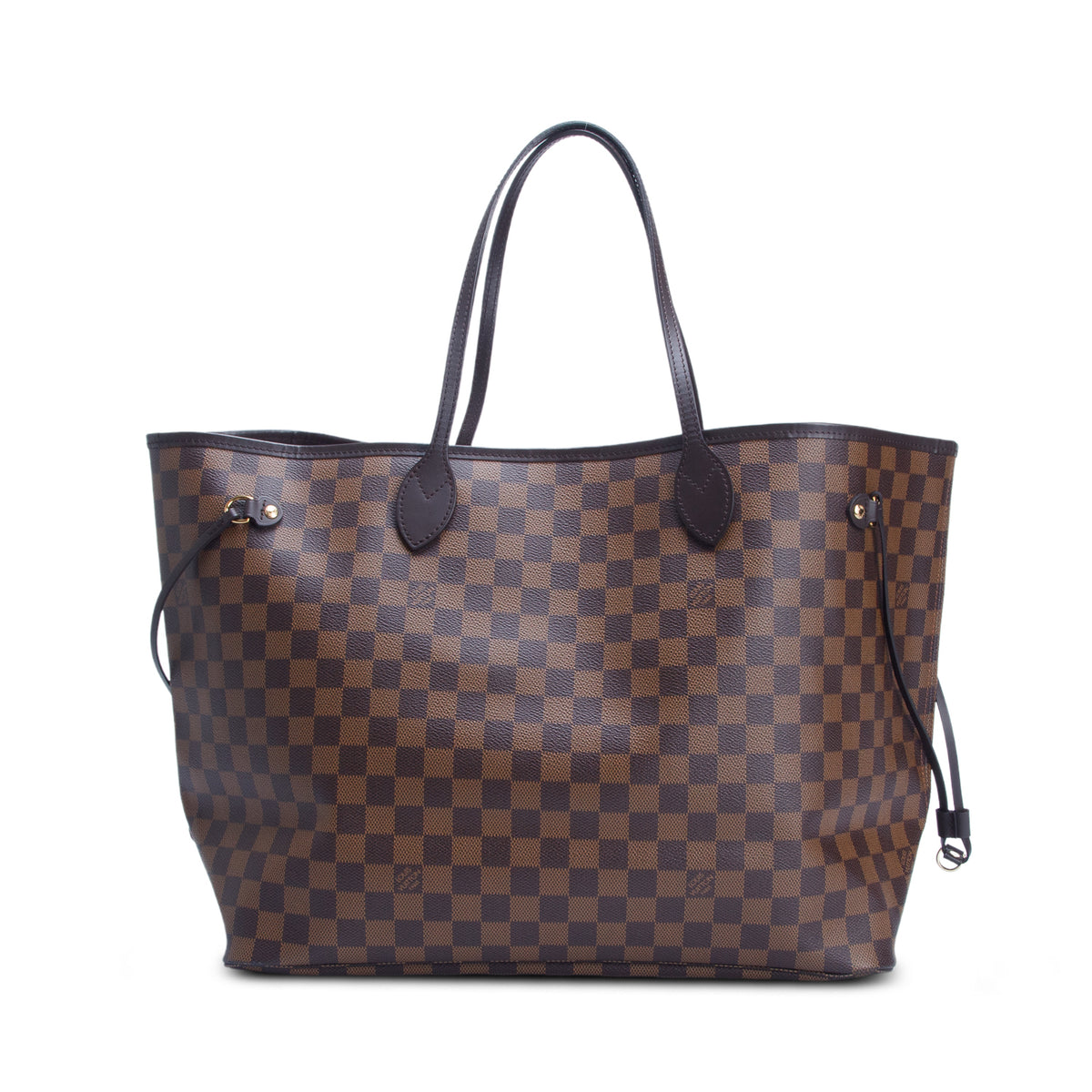 Louis Vuitton Damier Ebene Neverfull GM w/ Pouch