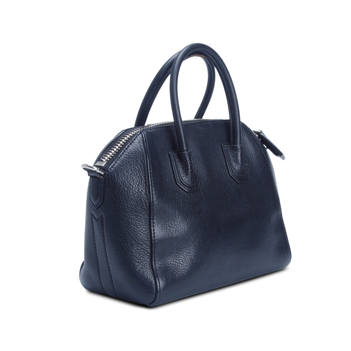 Givenchy Black Leather Mini Antigona Bag w/ Strap