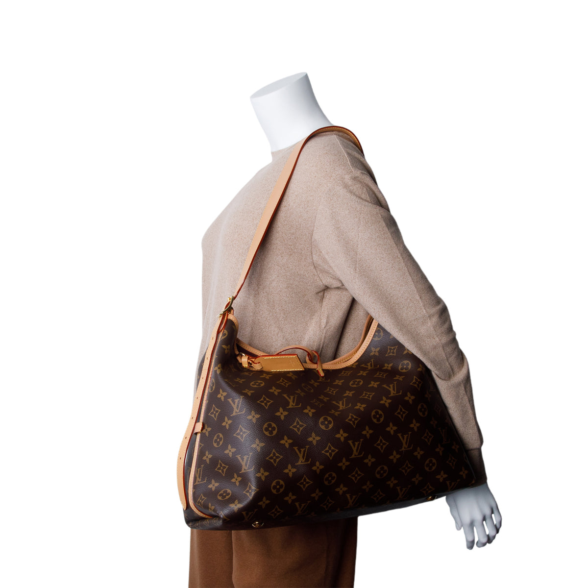 Louis Vuitton 2022 Monogram CarryAll MM w/ Box, Pouch & Receipt