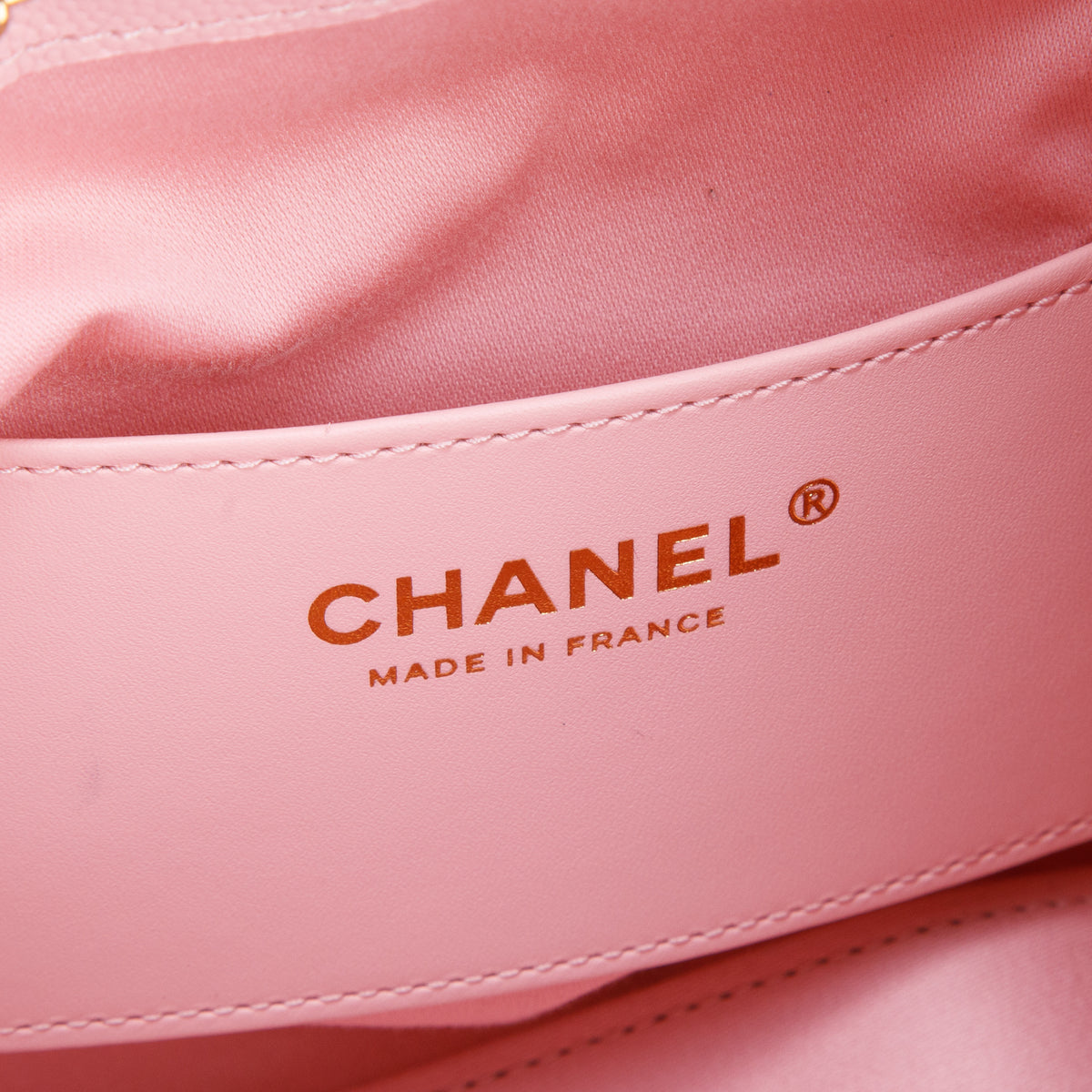 Chanel Pink Caviar Quilted Small Chanel 25 Handbag w/ Box