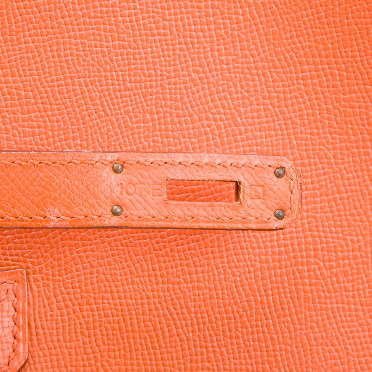 Hermes Orange Epsom Birkin 30 w/ Box