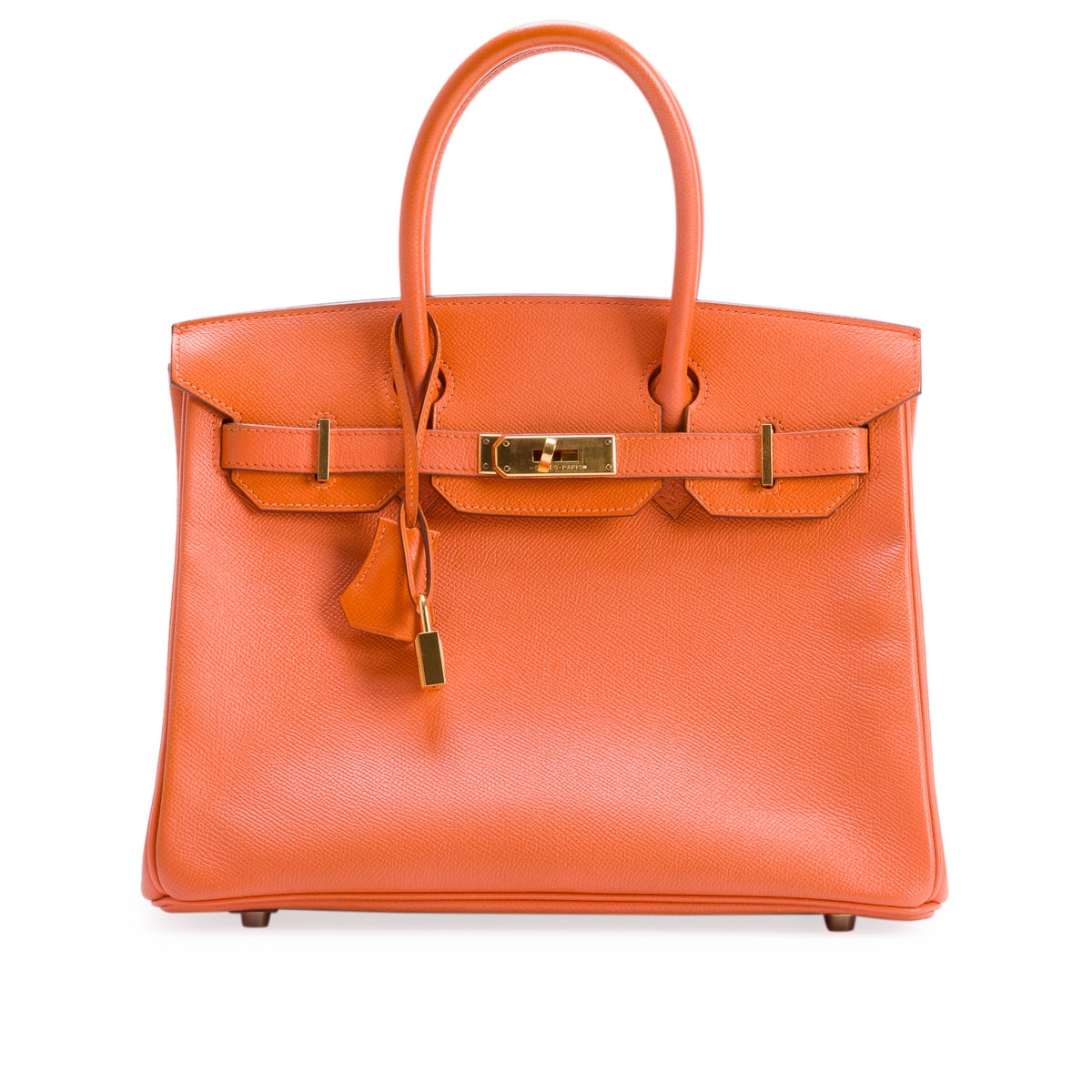 Hermes Orange Epsom Birkin 30 w/ Box