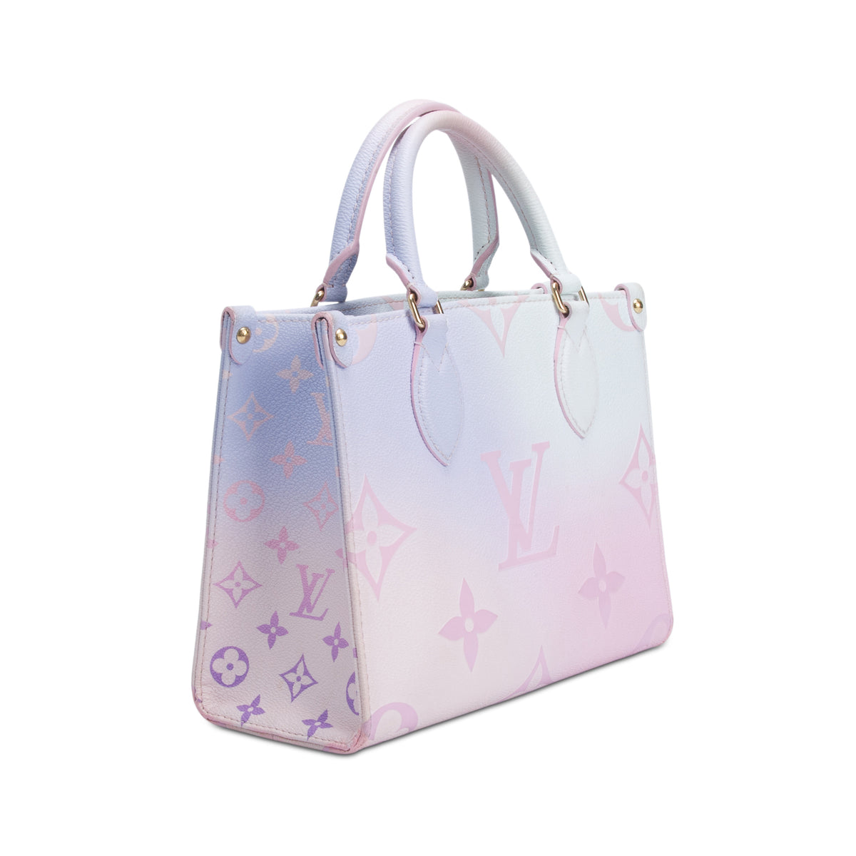 Louis Vuitton Sunrise Pastel Multicolor Monogram Giant Spring In The City Onthego PM w/ Strap