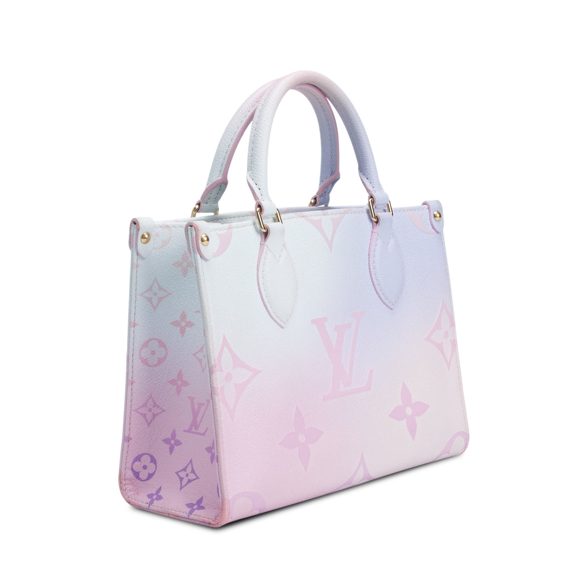 Louis Vuitton Sunrise Pastel Multicolor Monogram Giant Spring In The City Onthego PM w/ Strap