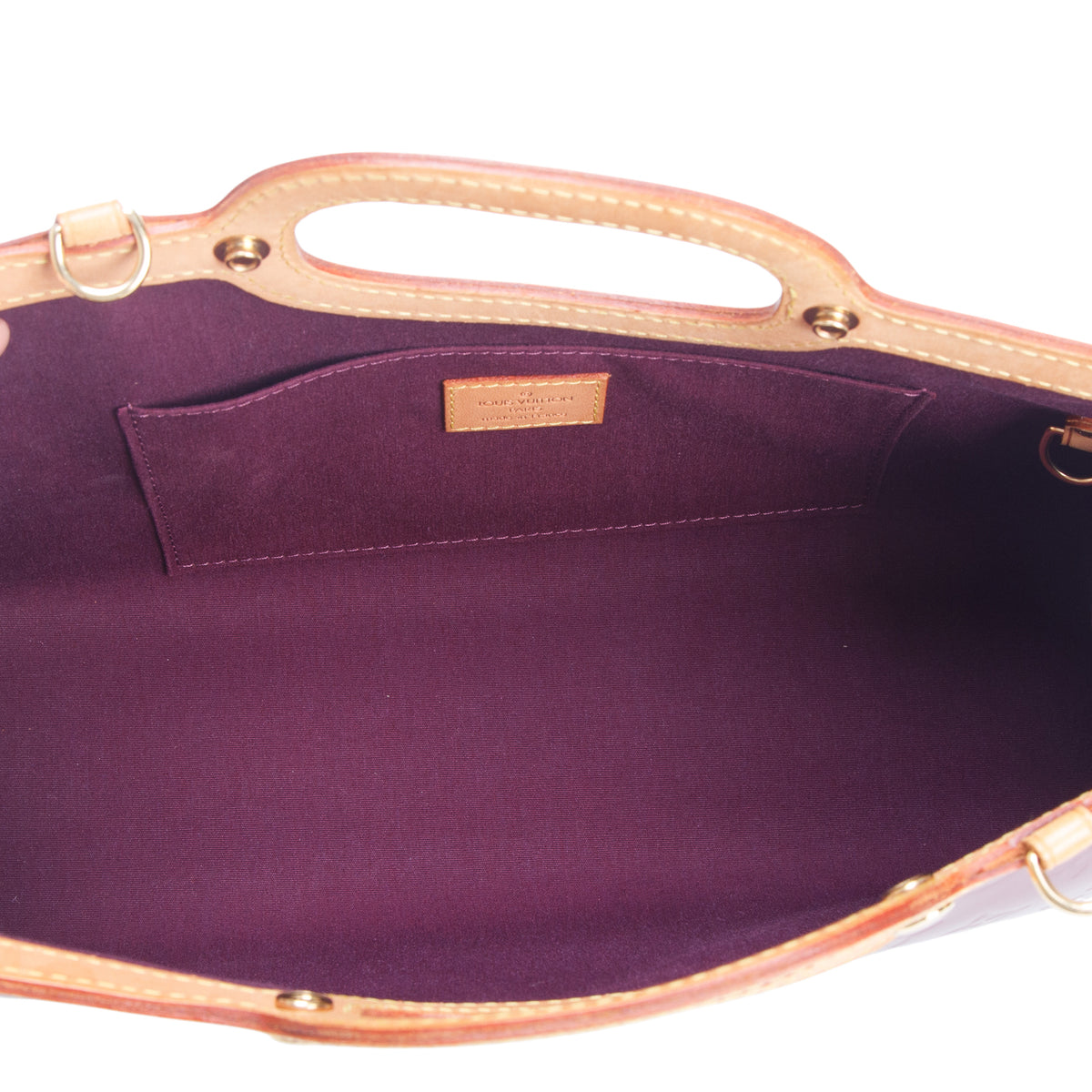 Louis Vuitton Burgundy Vernis Roxbury Drive w/ Strap