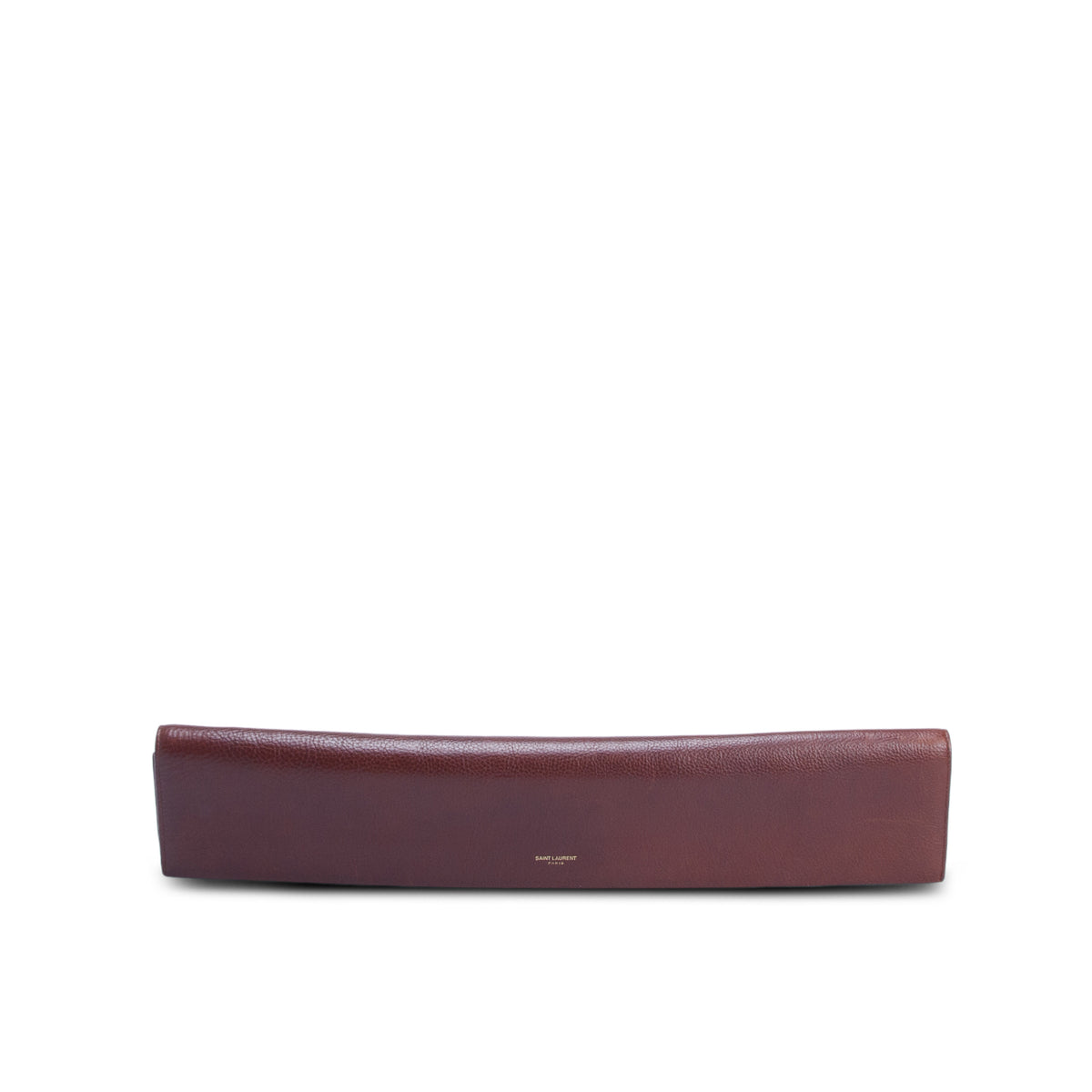 Saint Laurent Brown Leather Fetiche Long Clutch
