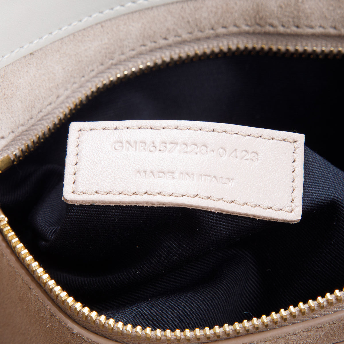 Saint Laurent 2023 Grey Smooth Calfskin Le 5 a 7 Hobo
