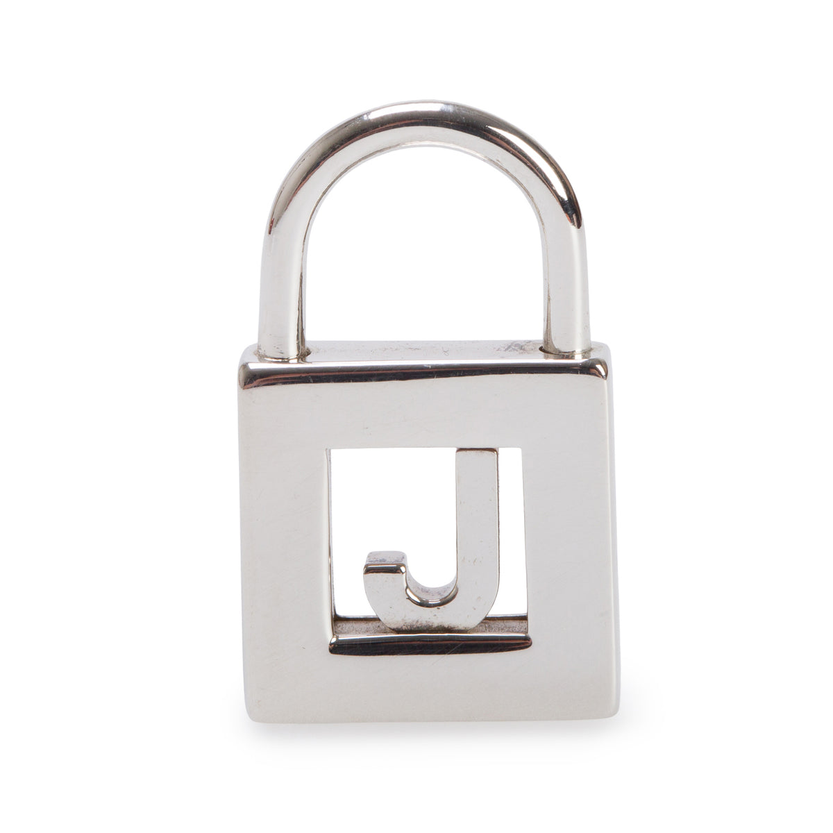 Tiffany & Co. Sterling Silver Letter 'J' Lock Charm