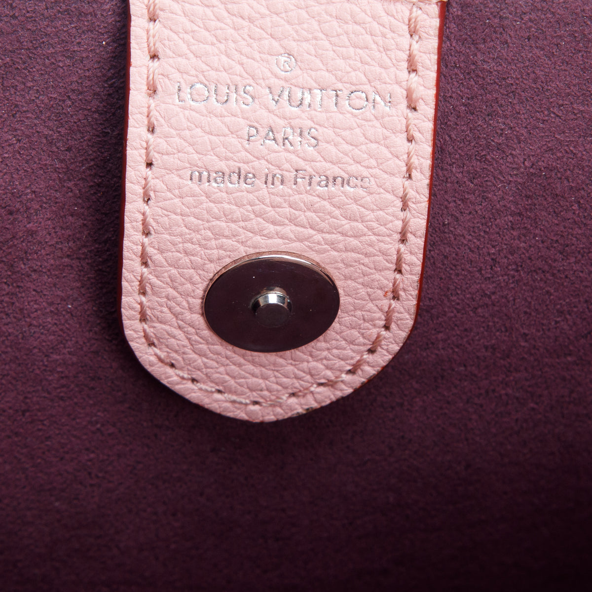 Louis Vuitton Pink Calfskin LockMeTo Tote w/ Strap