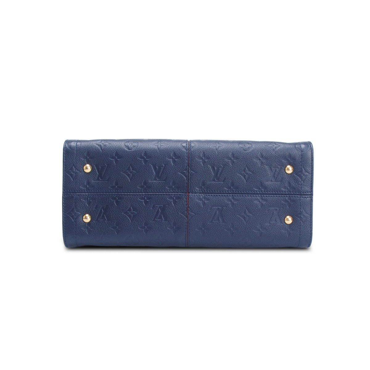 Louis Vuitton Navy Leather Empreinte Sully PM w/ Strap