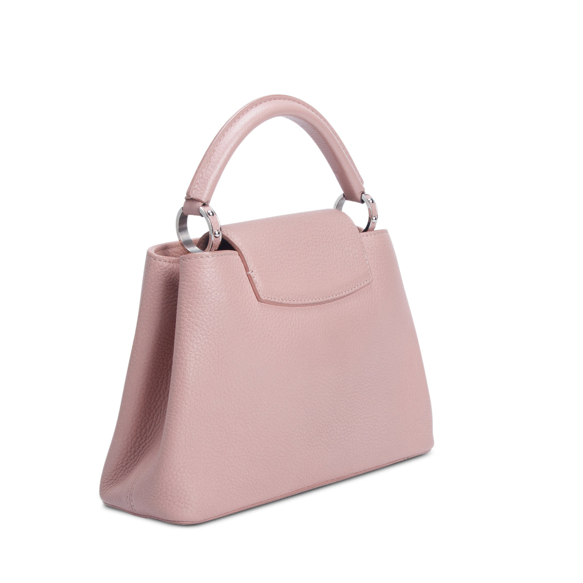 Louis Vuitton Pink Taurillon Mechanical Flowers Capucines BB w/ Strap