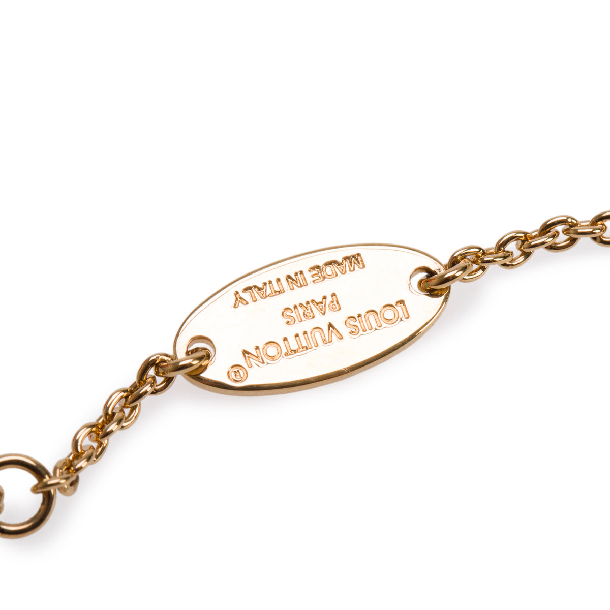 Louis Vuitton 2024 Gold Plated Black Enamel LV Iconic Bracelet w/ Box