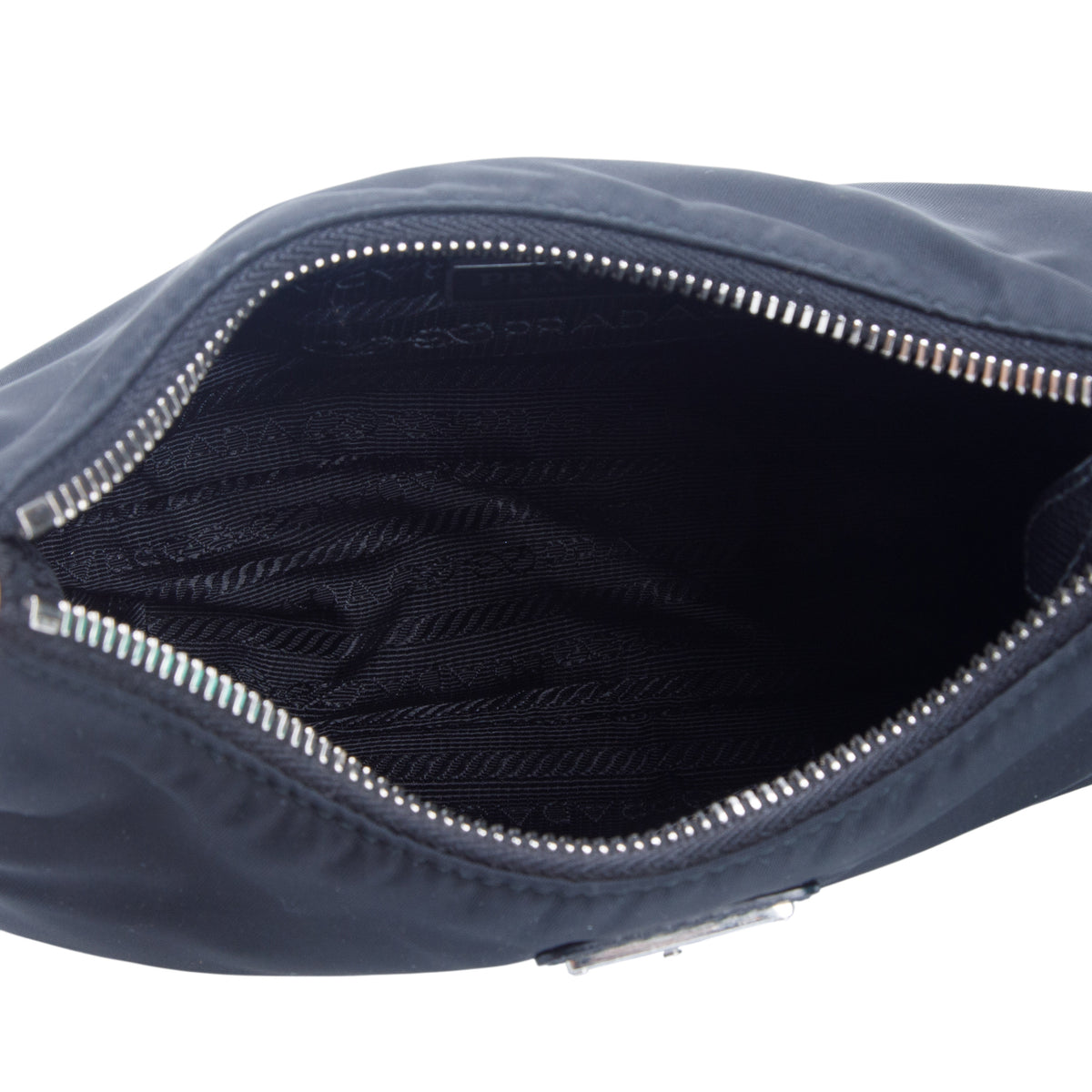 Prada 2021 Black Re-Edition 2005 Re-Nylon Bag w/ Authenticity Card & Straps