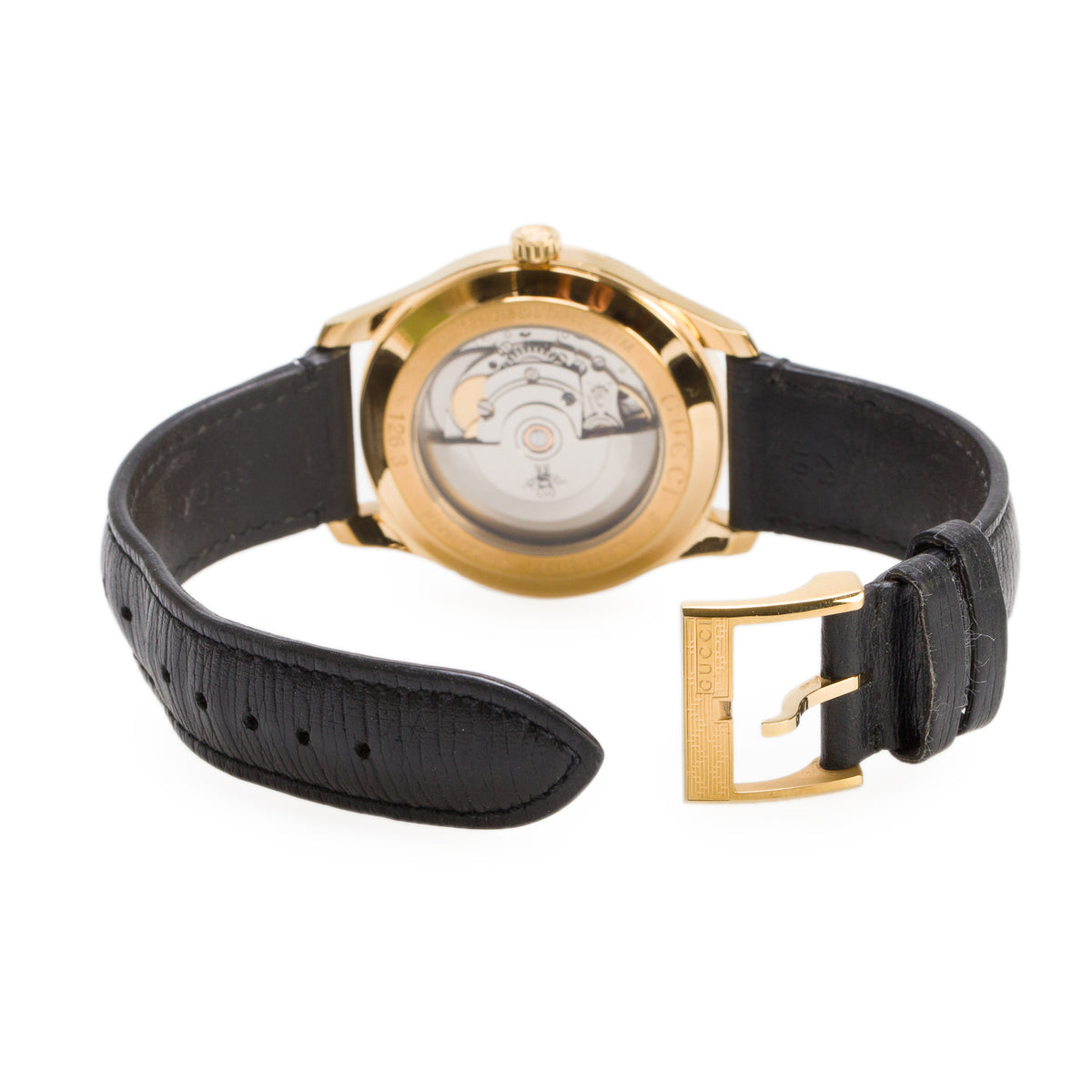 Gucci Gold-Plated Stainless Steel G-Timeless 40 MM Automatic Watch Gold Dial w/ Box