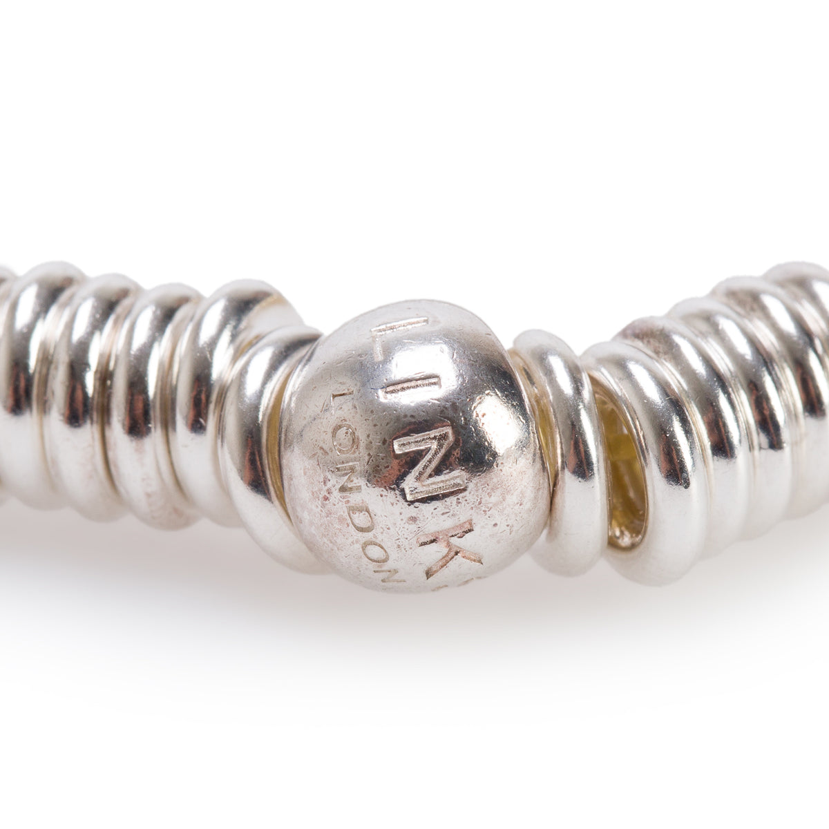 Links of London Sterling Silver Sweetie Charm Bracelet w/ Box & 10 Gold Plated Links