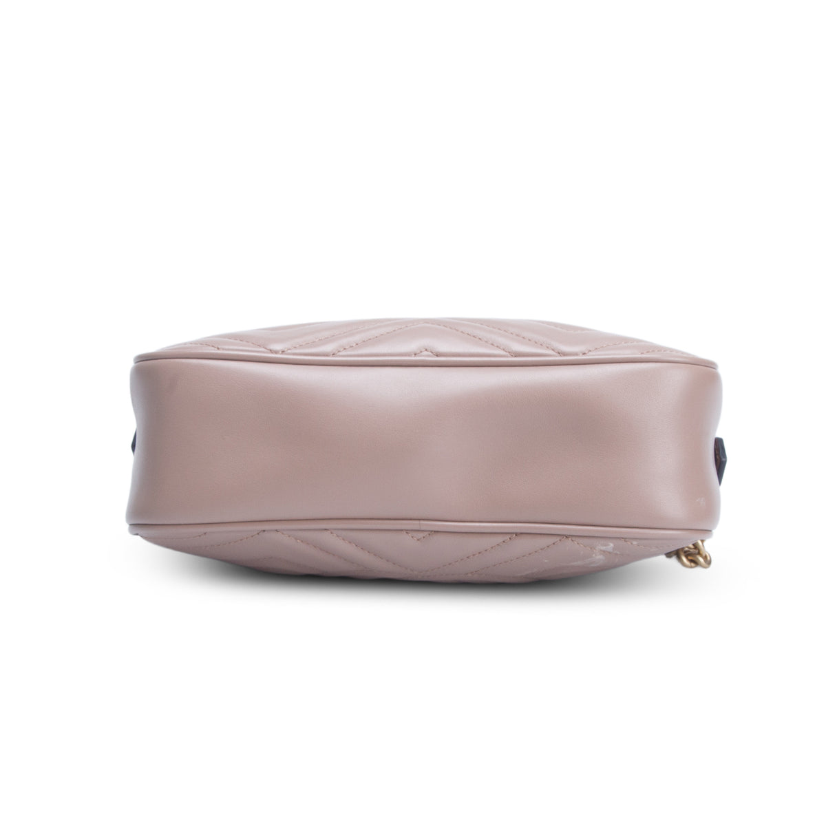 Gucci Pink GG Marmont Matelasse Small Camera Bag w/ Box