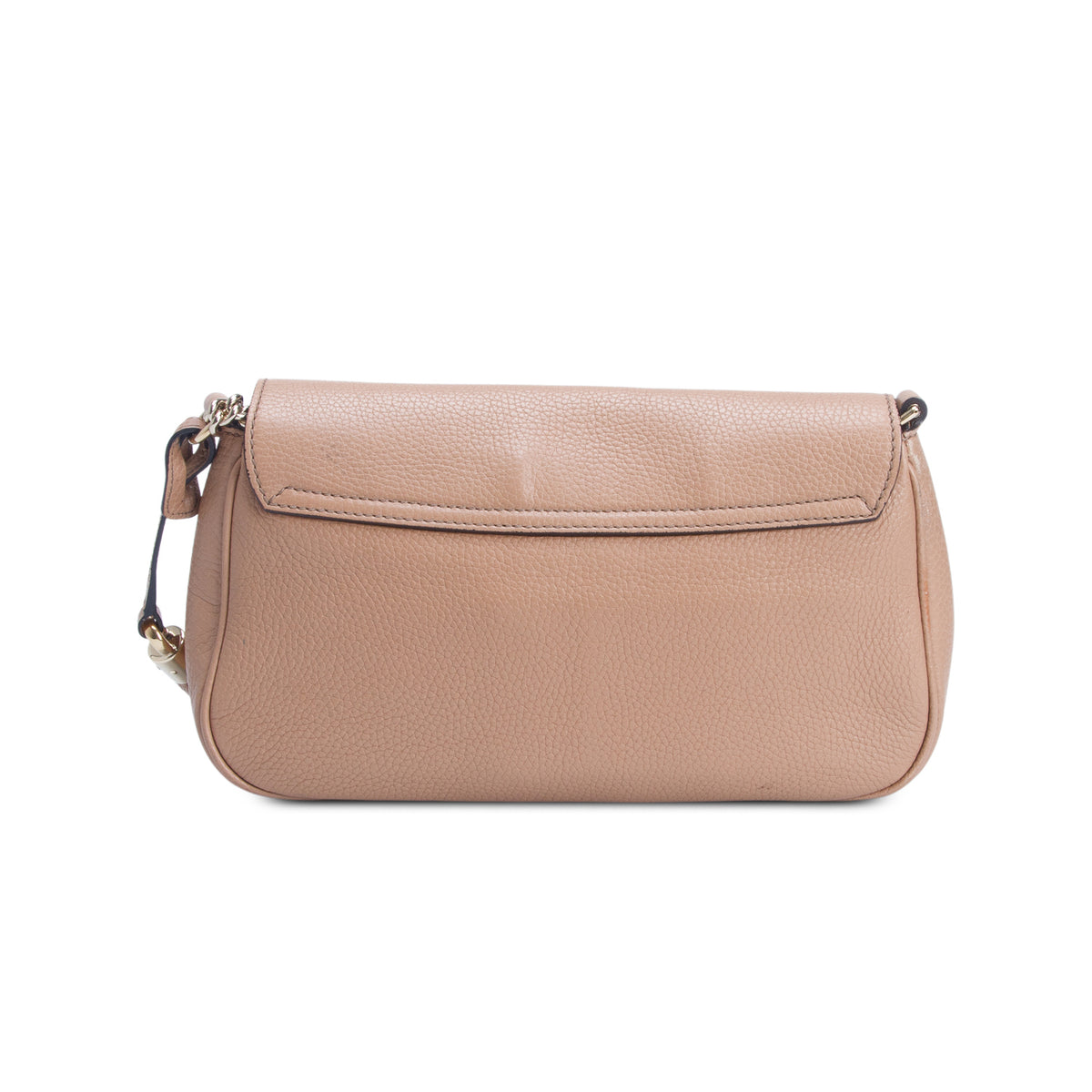 Gucci Brown Leather Medium Soho Flap Crossbody Bag