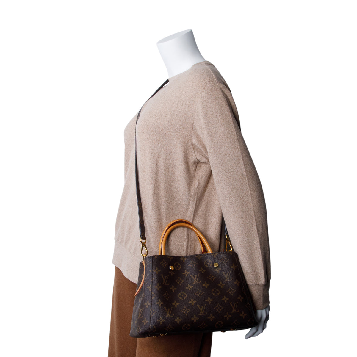 Louis Vuitton Monogram Montaigne BB w/ Strap