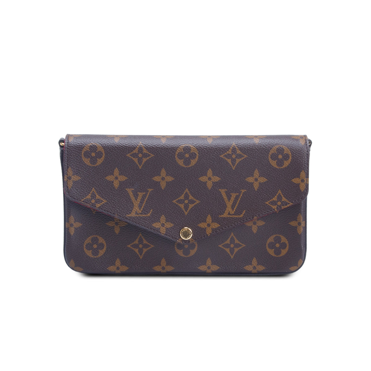 Louis Vuitton Monogram Pochette Felicie Wallet on Chain w/ Box & Inserts
