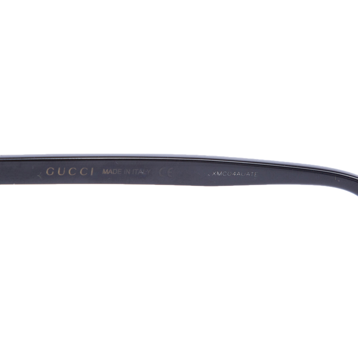 Gucci GG0022S Black Acetate Square Sunglasses w/ Case