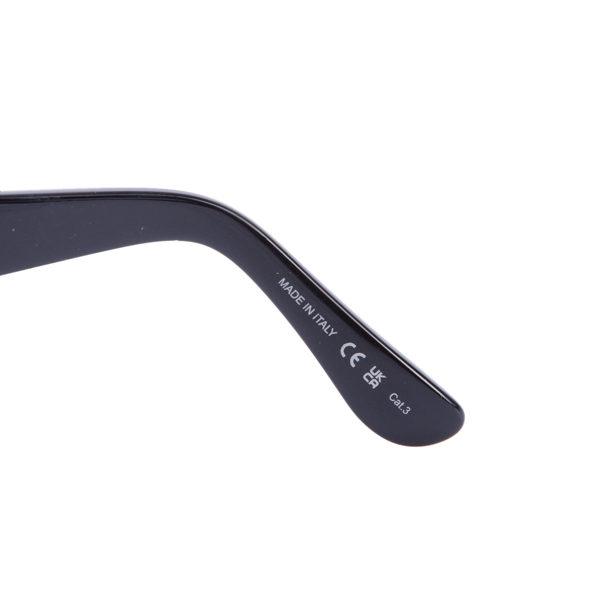 Saint Laurent SL M3 Black Acetate Oval Sunglasses w/ Case