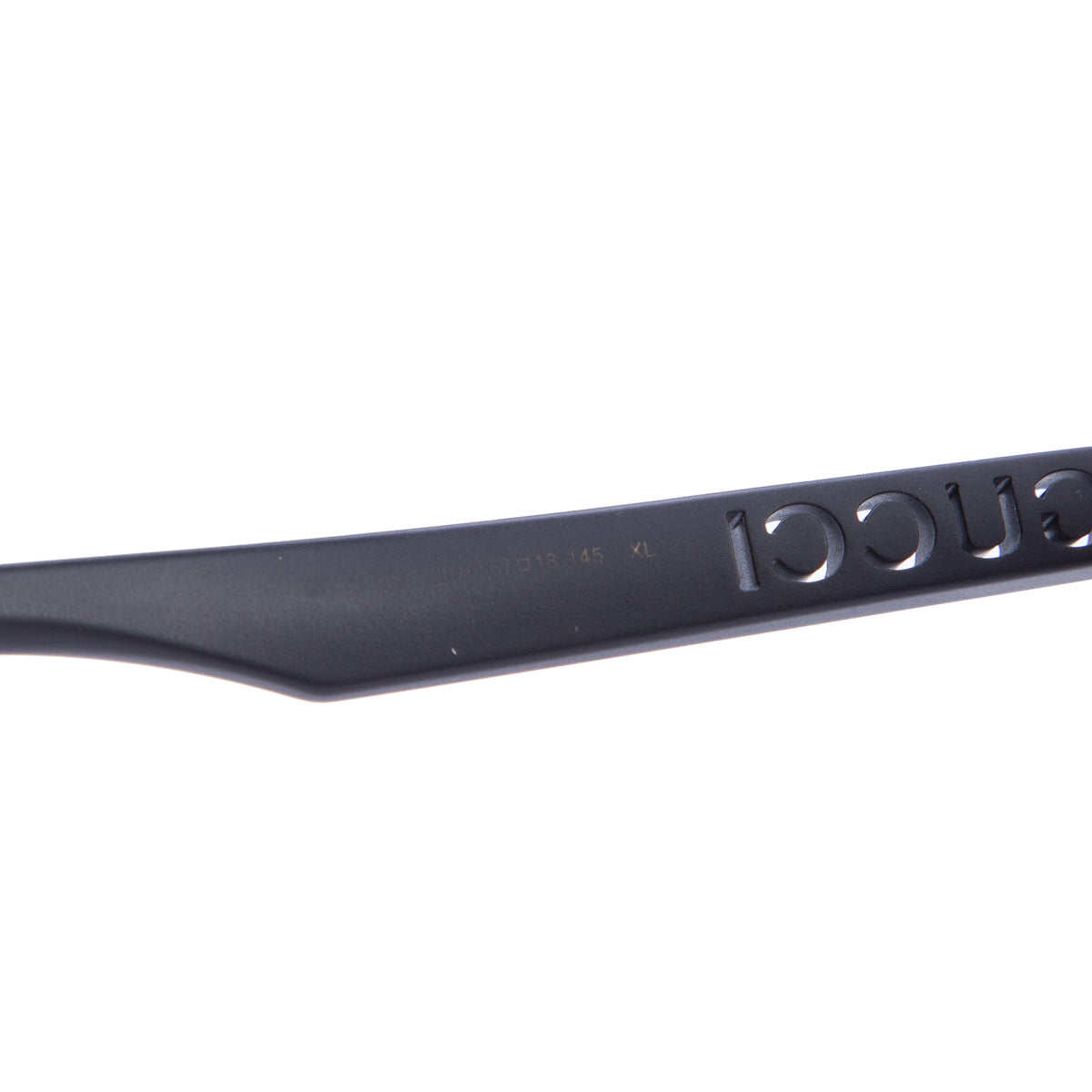 Gucci GG1570S Black Matte Square Sunglasses w/ Case