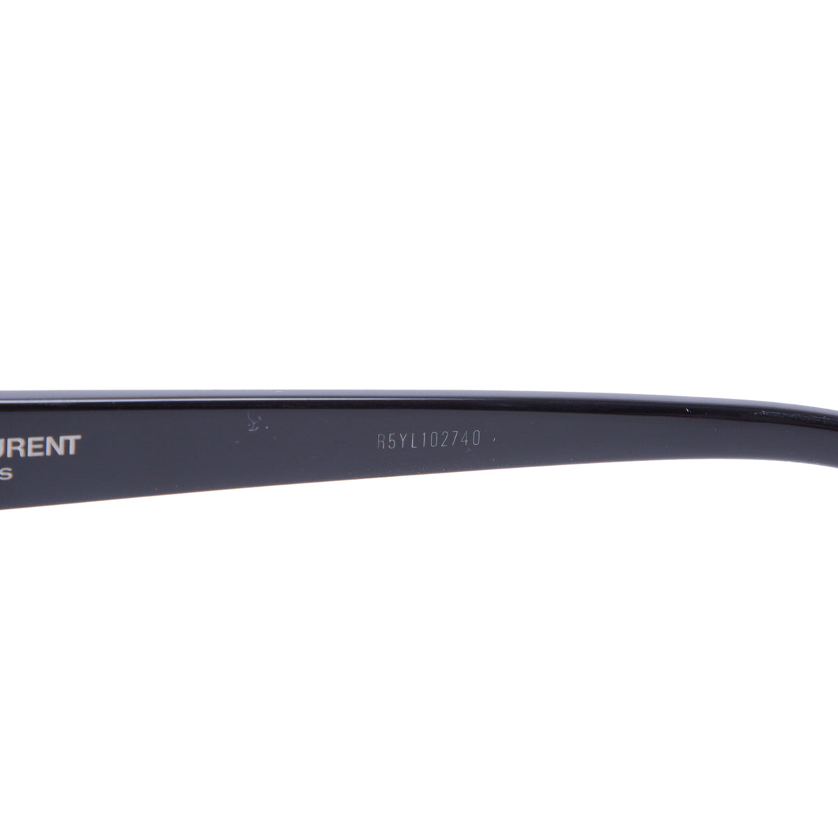 Saint Laurent SL 276 Black Acetate Mica Cat Eye Sunglasses w/ Case