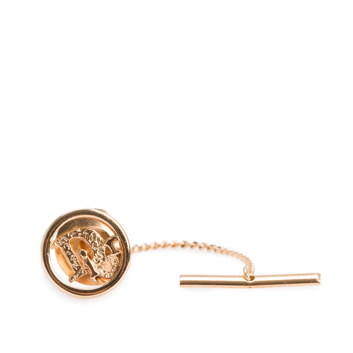 Christian Dior Vintage Gold-Plated Diorissimo Tie Pin