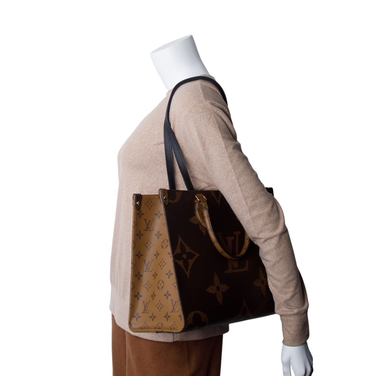 Louis Vuitton 2020 Reverse Monogram Giant OnTheGo MM w/ Box & Receipt