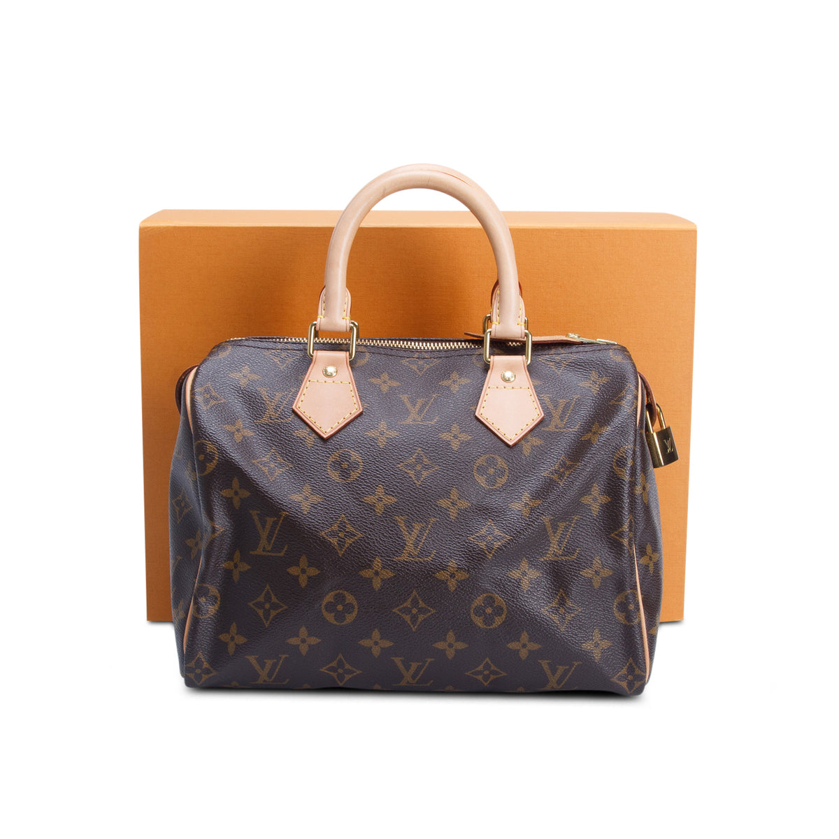 Louis Vuitton Monogram Speedy 25 w/ Box