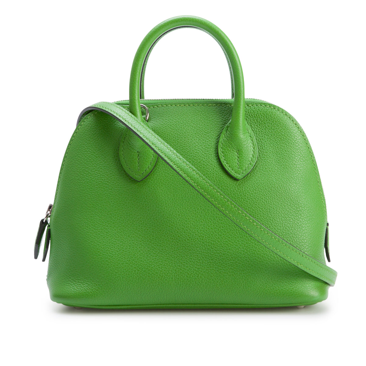 Hermes 2024 Vert Yucca Evercolor Mini 1923 Bolide w/ Box, Strap & Receipt