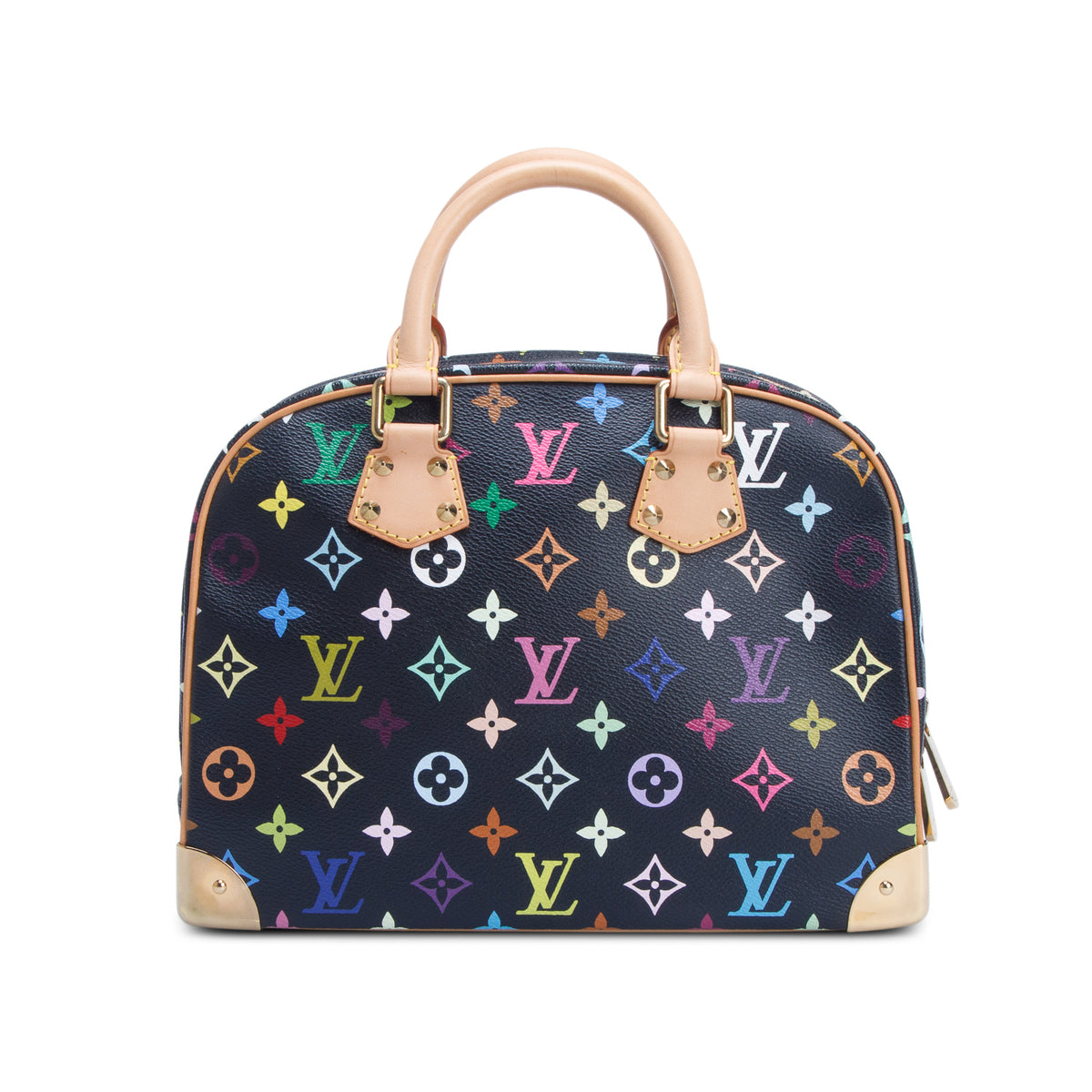 Louis Vuitton Black Monogram Multicolor Trouville