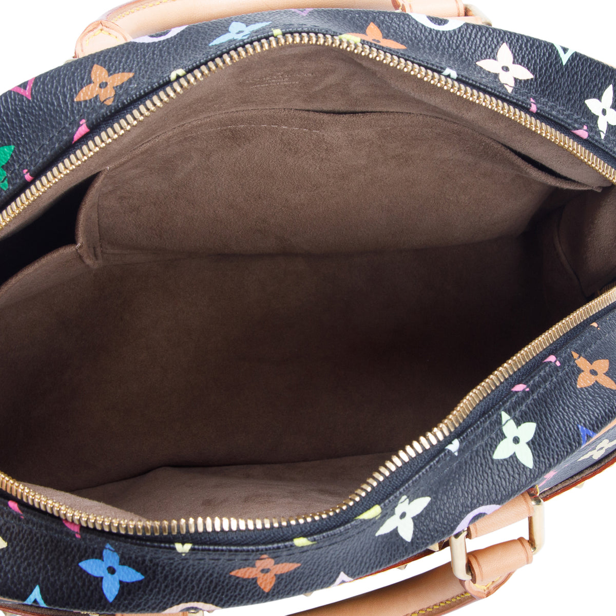 Louis Vuitton Black Monogram Multicolor Trouville