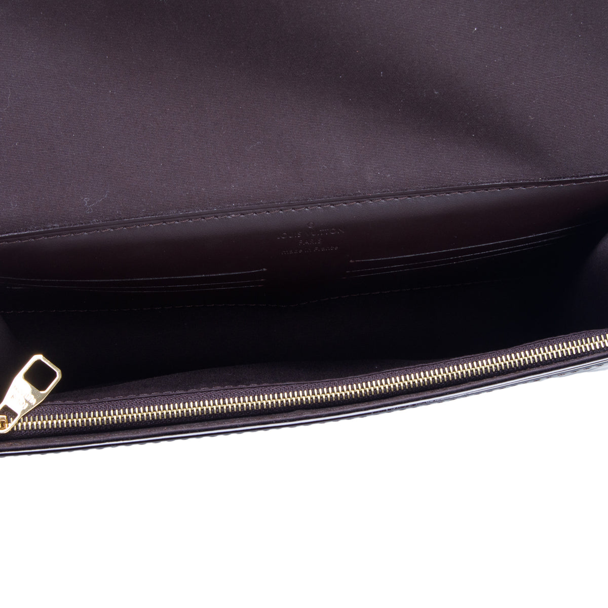 Louis Vuitton Amarante Monogram Vernis Ana Clutch w/ Straps