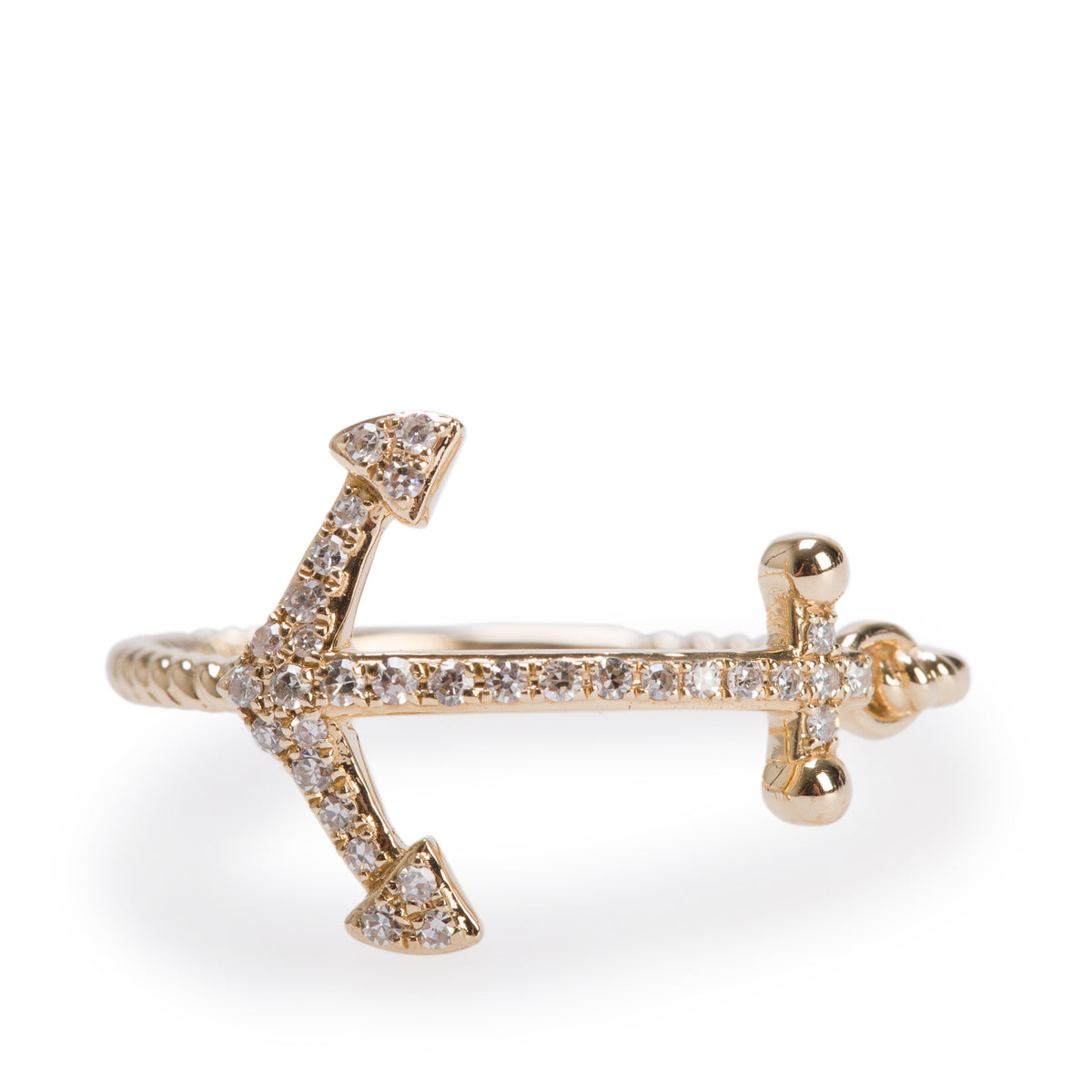 Effy 2026 14k Yellow Gold Diamond Seaside Ring, Size 7 w/ Receipt