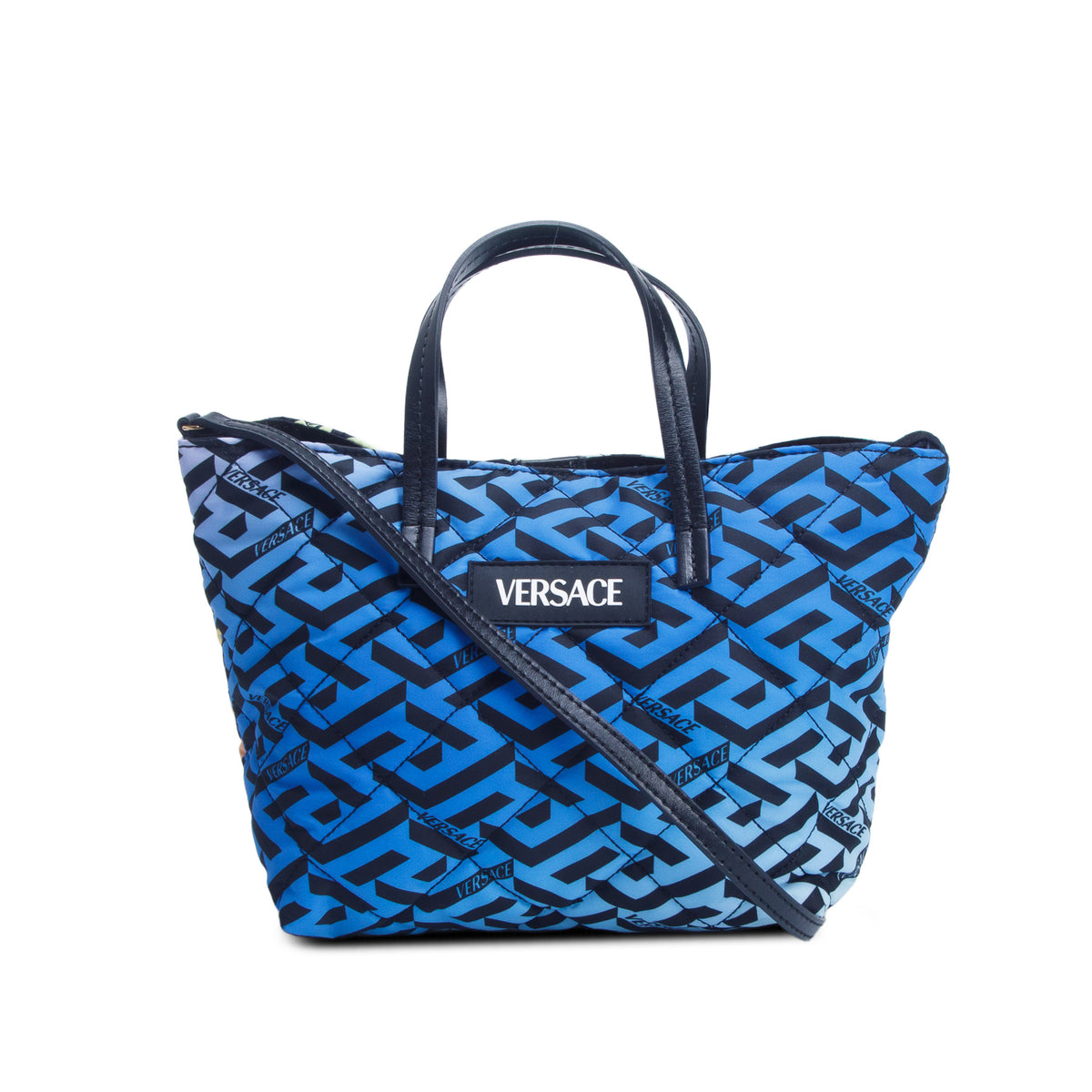 Versace Multicolor Nylon Kid's Shoulder Bag w/ Box