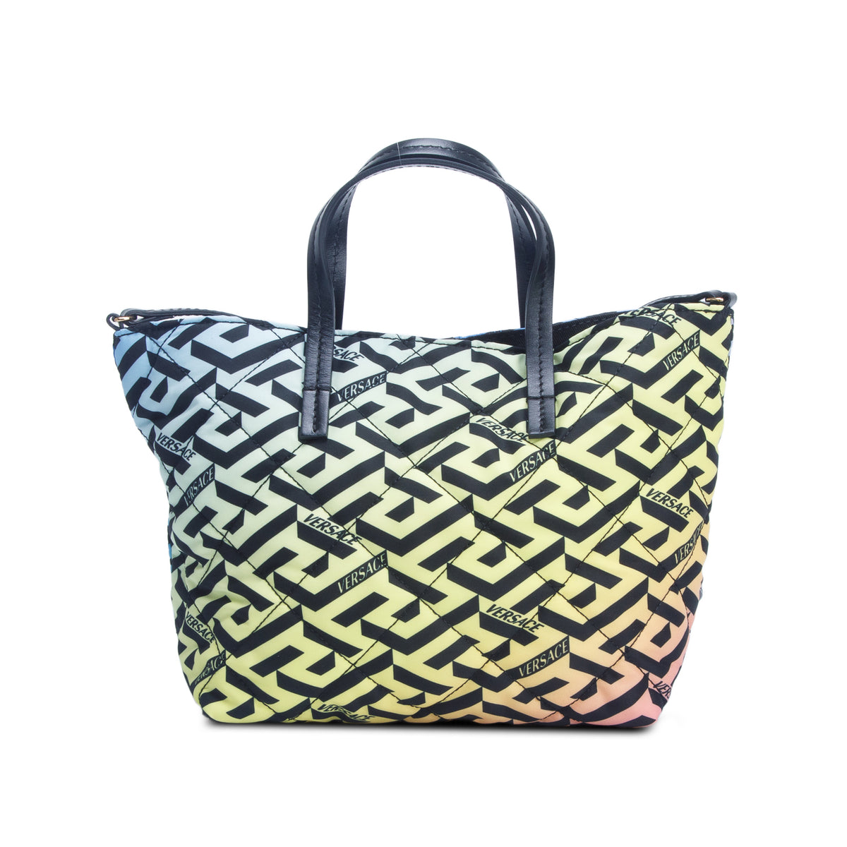 Versace Multicolor Nylon Kid's Shoulder Bag w/ Box