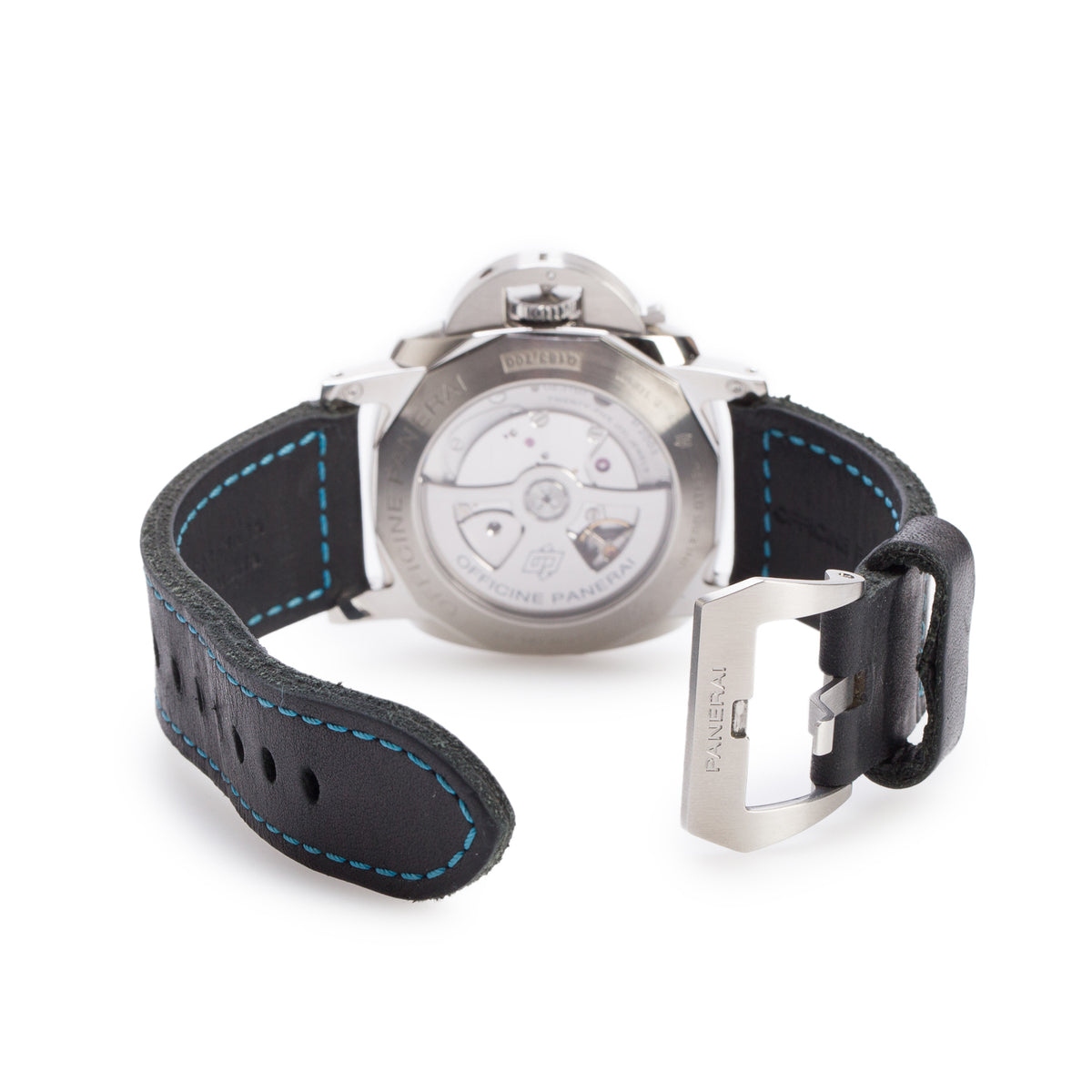 Panerai Stainless Steel Luminor 1950 10 Days GMT 44 MM Automatic Watch Black Dial PAM00533 w/ Box