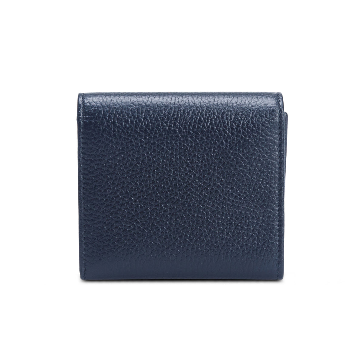 Gucci Black Leather Soho Trifold Compact Wallet w/ Box
