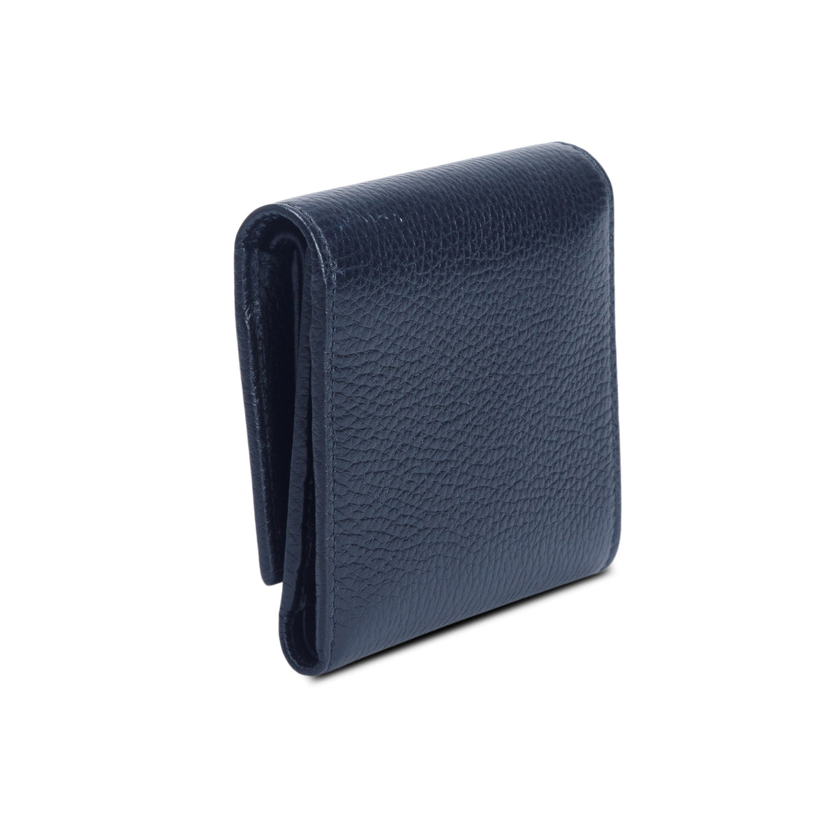 Gucci Black Leather Soho Trifold Compact Wallet w/ Box