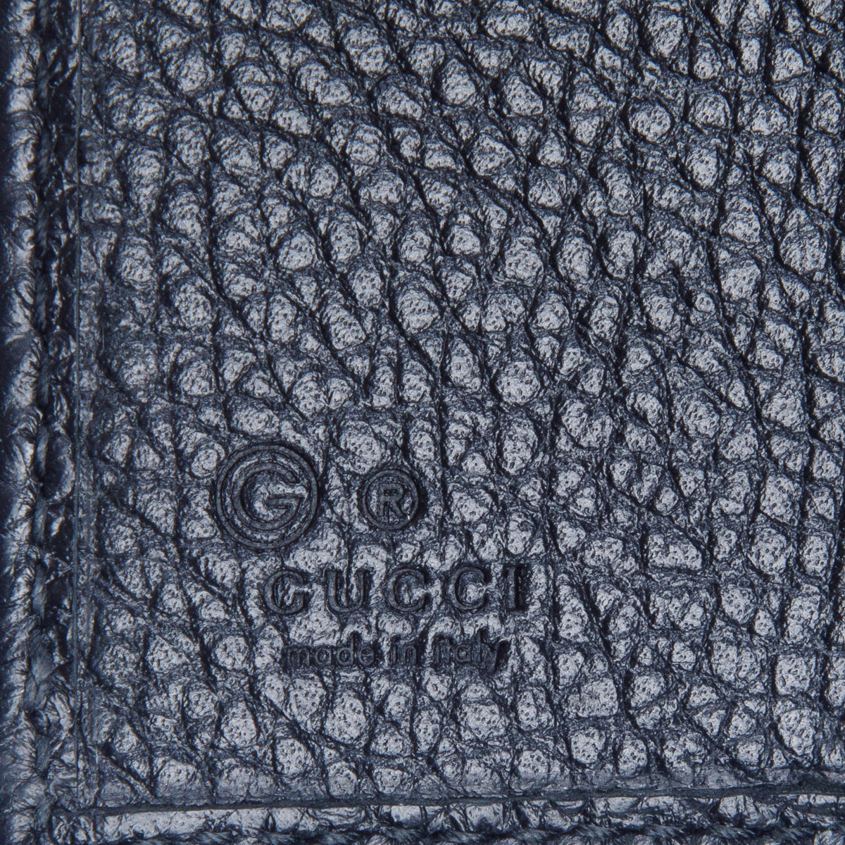 Gucci Black Leather Soho Trifold Compact Wallet w/ Box