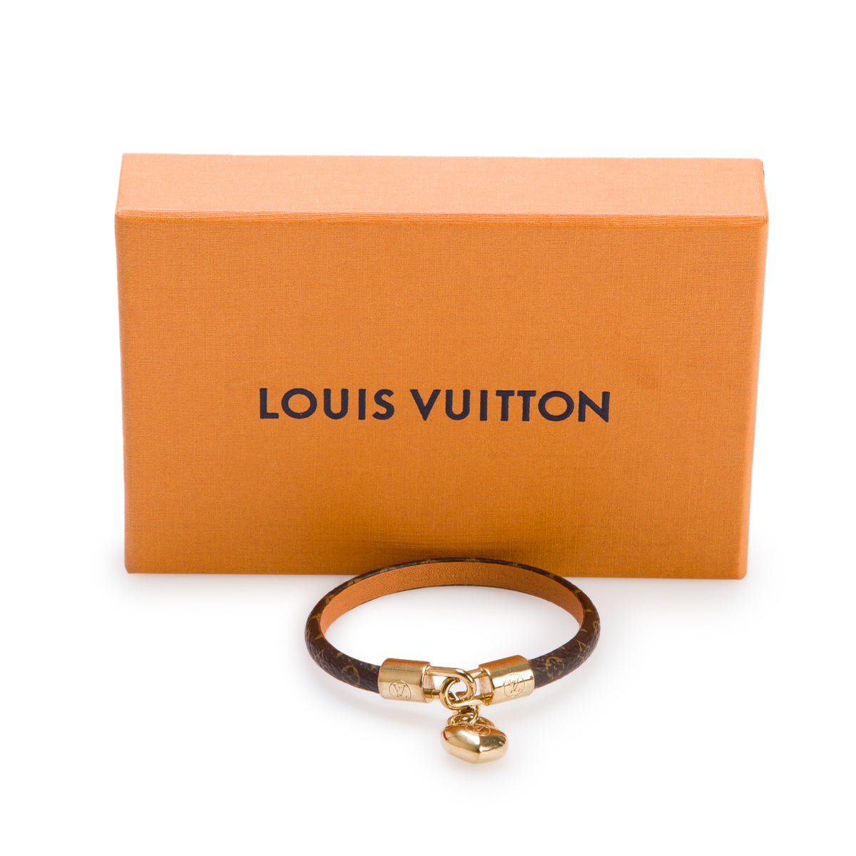 Louis Vuitton Monogram Crazy in Lock Charm Bracelet w/ Box
