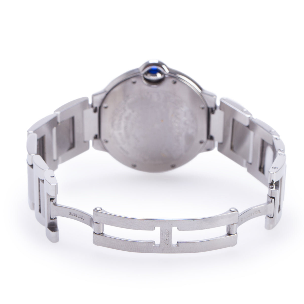 Cartier Stainless Steel Ballon Bleu de Cartier 36 MM Automatic Watch Silver Dial 3284