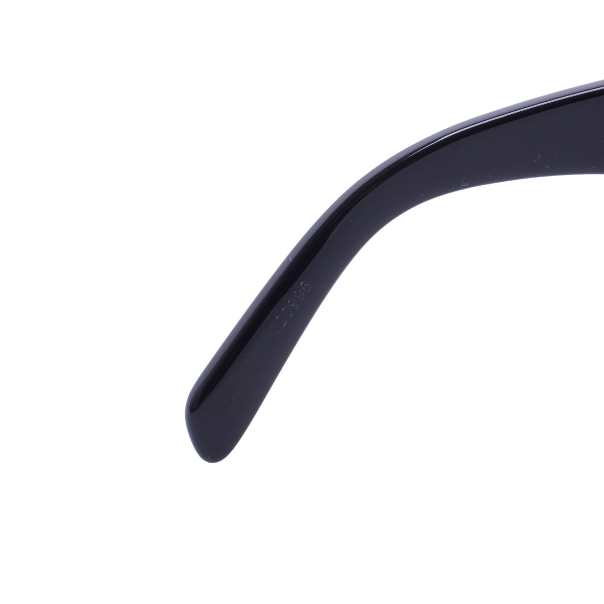 Celine CL402721 Black Acetate Square Shield Sunglasses w/ Case