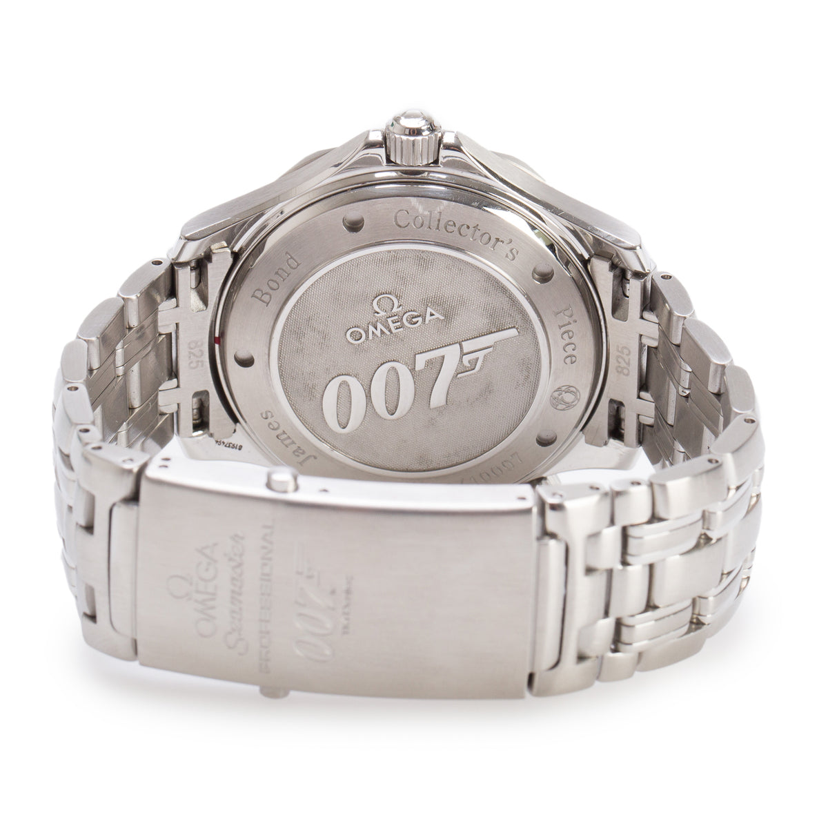 Omega Stainless Steel James Bond 007 Seamaster Diver Professional Co-Axial Chronometer 300M 41 MM Automatic Watch Black Dial w/ Box & Papers