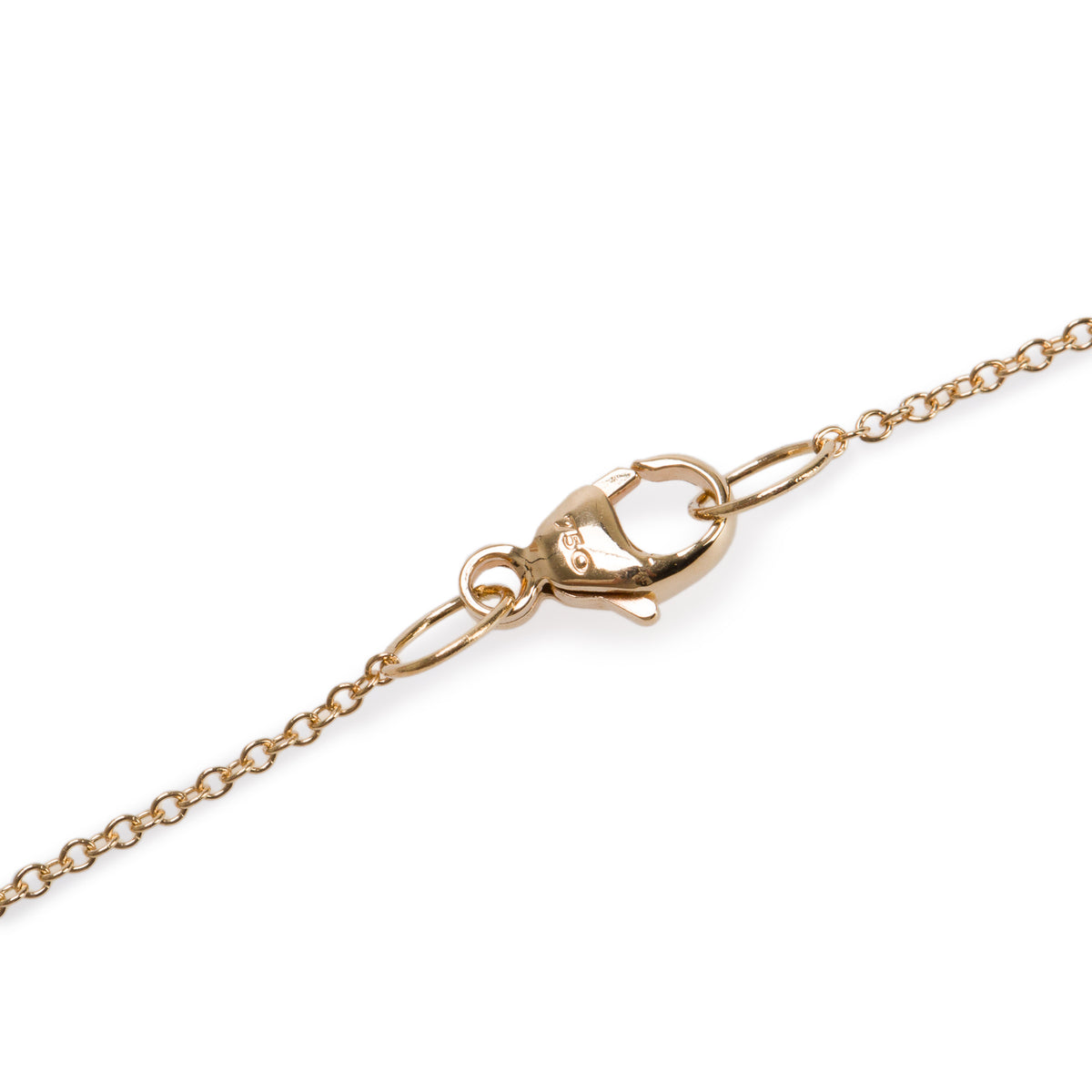 David Yurman 2023 18k Yellow Gold Diamond 8MM Petite Infinity Pendant Necklace w/ Box & Receipt