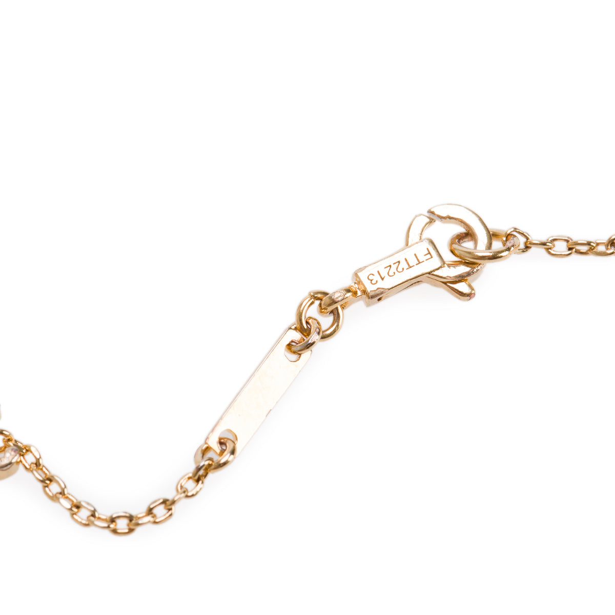 Celine Gold-Plated Brass Mini Triomphe Bracelet w/ Box