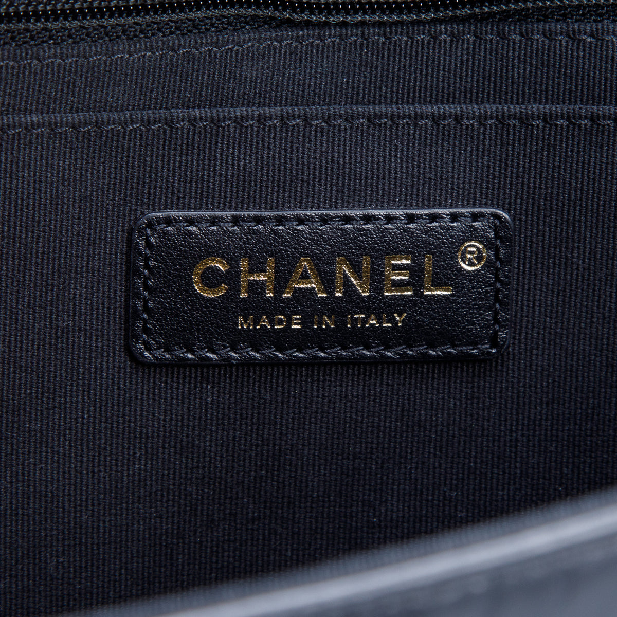 Chanel Black Calfskin Quilted Leather Large Double You CC Flap Bag