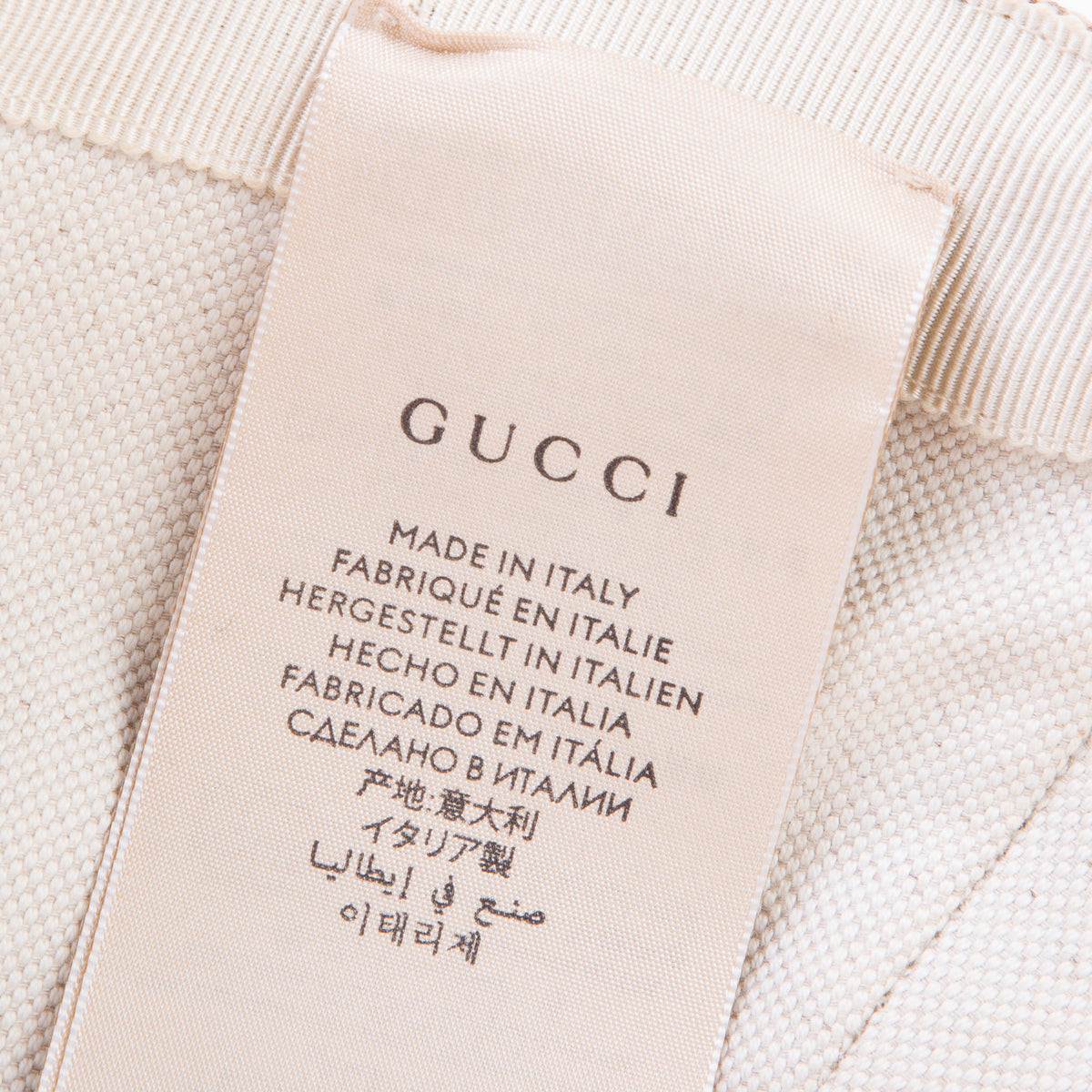 Gucci Brown Jumbo GG Monogram Canvas Baseball Hat, Size XL 59